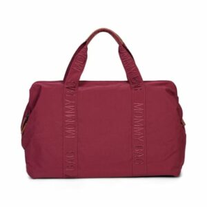 CHILDHOME Mommy Bag Wickeltasche Signatur urban bordeaux