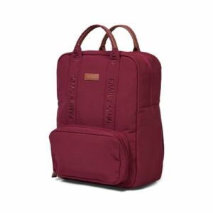 CHILDHOME Wickelrucksack Family Club Signatur Bordeaux