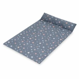 JULIUS ZÖLLNER Jersey Bezug Loop Comfy für Wickelauflagen Softy Shiny Stars 85 x 75 cm