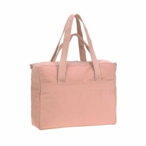 LÄSSIG Wickeltasche Green Label Cotton Essential Bag rosa