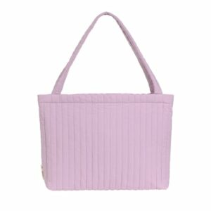 LÄSSIG Wickeltasche MIX Shopper Cotton lavender