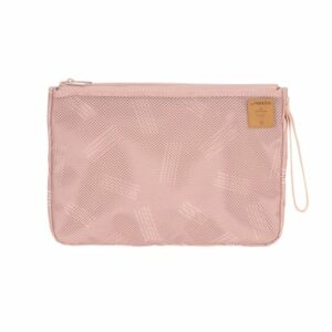 LÄSSIG Windeltasche Casual Changing Organizer Soft Stripes rose