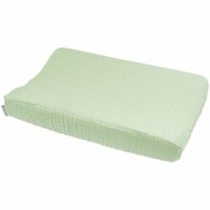 MEYCO Wickelauflagenbezug Musslin Uni Soft Green 50 x 70 cm