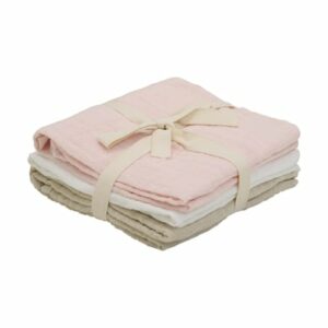 pippi Muslin Tücher 3er Pack Veiled Rose